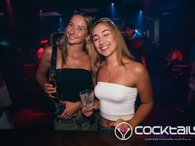 A professional photo of guests enjoying themselves at Cocktails Nightclub from our gallery.