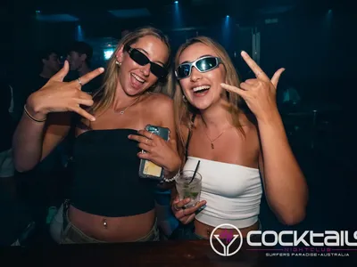 A professional photo of guests enjoying themselves at Cocktails Nightclub from our gallery.