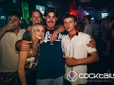 A professional photo of guests enjoying themselves at Cocktails Nightclub from our gallery.