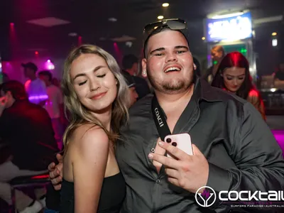 A professional photo of guests enjoying themselves at Cocktails Nightclub from our gallery.