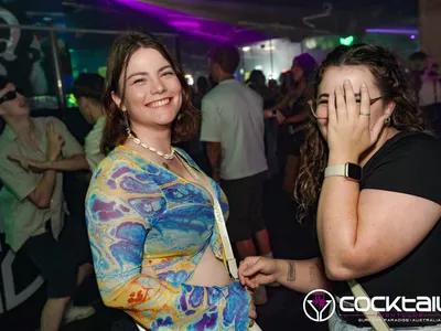 A professional photo of guests enjoying themselves at Cocktails Nightclub from our gallery.