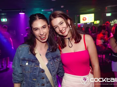 A professional photo of guests enjoying themselves at Cocktails Nightclub from our gallery.