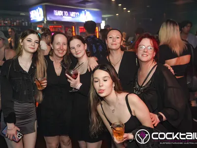 A professional photo of guests enjoying themselves at Cocktails Nightclub from our gallery.