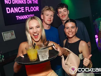 A professional photo of guests enjoying themselves at Cocktails Nightclub from our gallery.