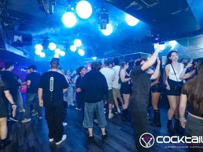 A professional photo of guests enjoying themselves at Cocktails Nightclub from our gallery.