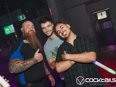 A professional photo of guests enjoying themselves at Cocktails Nightclub from our gallery.