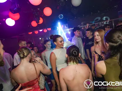 A professional photo of guests enjoying themselves at Cocktails Nightclub from our gallery.