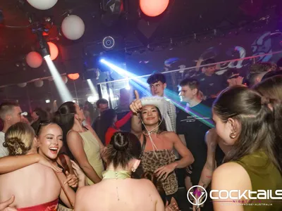 A professional photo of guests enjoying themselves at Cocktails Nightclub from our gallery.