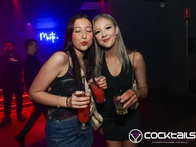 A professional photo of guests enjoying themselves at Cocktails Nightclub from our gallery.