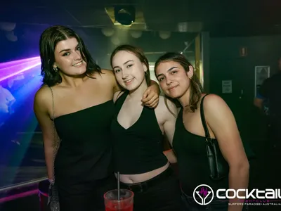 A professional photo of guests enjoying themselves at Cocktails Nightclub from our gallery.