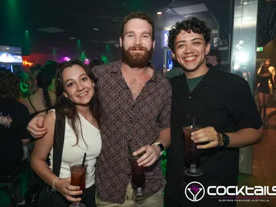 A professional photo of guests enjoying themselves at Cocktails Nightclub from our gallery.