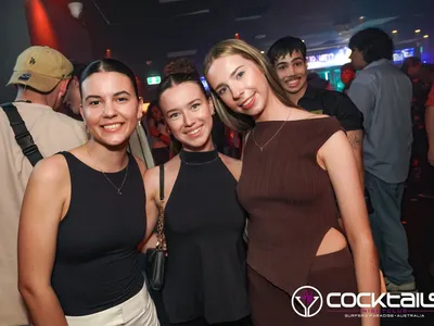 A professional photo of guests enjoying themselves at Cocktails Nightclub from our gallery.