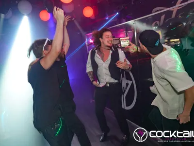 A professional photo of guests enjoying themselves at Cocktails Nightclub from our gallery.