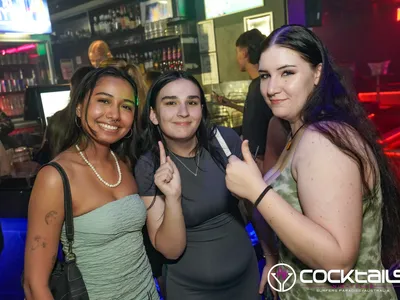 A professional photo of guests enjoying themselves at Cocktails Nightclub from our gallery.