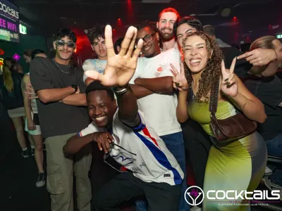 A professional photo of guests enjoying themselves at Cocktails Nightclub from our gallery.