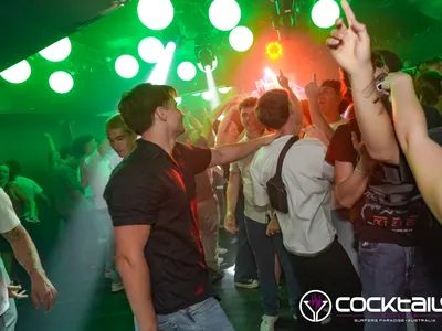 A professional photo of guests enjoying themselves at Cocktails Nightclub from our gallery.