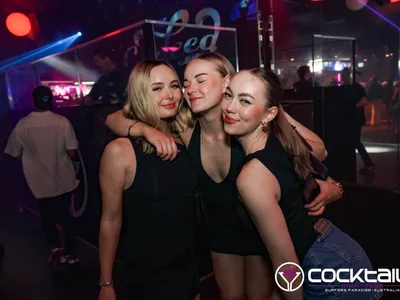 A professional photo of guests enjoying themselves at Cocktails Nightclub from our gallery.