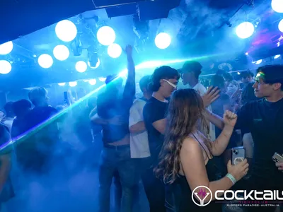 A professional photo of guests enjoying themselves at Cocktails Nightclub from our gallery.