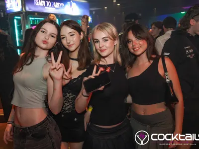 A professional photo of guests enjoying themselves at Cocktails Nightclub from our gallery.