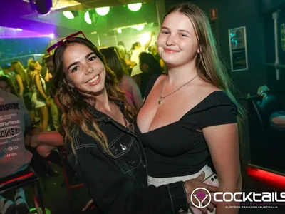 A professional photo of guests enjoying themselves at Cocktails Nightclub from our gallery.