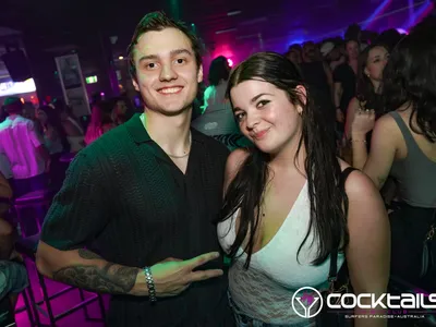 A professional photo of guests enjoying themselves at Cocktails Nightclub from our gallery.