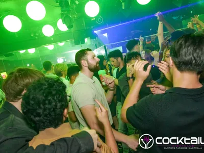 A professional photo of guests enjoying themselves at Cocktails Nightclub from our gallery.