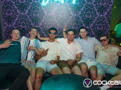 A professional photo of guests enjoying themselves at Cocktails Nightclub from our gallery.