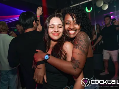 A professional photo of guests enjoying themselves at Cocktails Nightclub from our gallery.