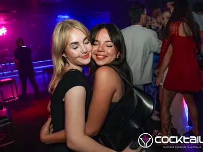 A professional photo of guests enjoying themselves at Cocktails Nightclub from our gallery.