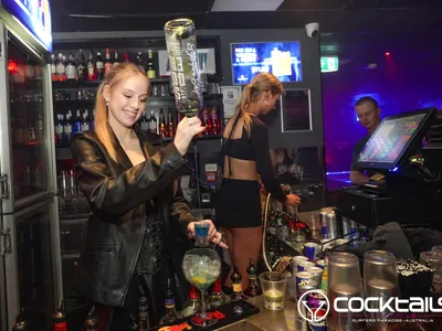 A professional photo of guests enjoying themselves at Cocktails Nightclub from our gallery.