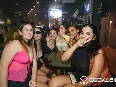 A professional photo of guests enjoying themselves at Cocktails Nightclub from our gallery.