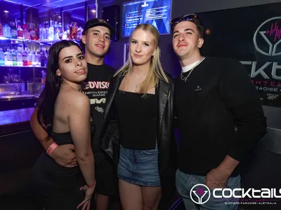 A professional photo of guests enjoying themselves at Cocktails Nightclub from our gallery.