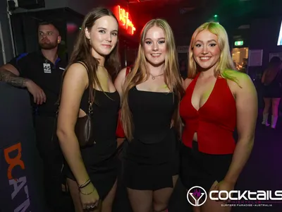 A professional photo of guests enjoying themselves at Cocktails Nightclub from our gallery.