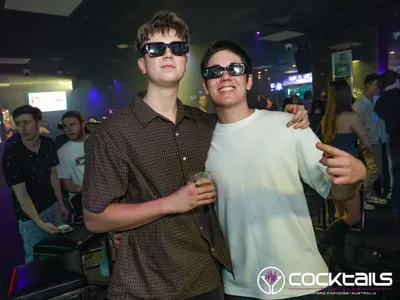 A professional photo of guests enjoying themselves at Cocktails Nightclub from our gallery.