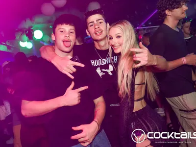 A professional photo of guests enjoying themselves at Cocktails Nightclub from our gallery.