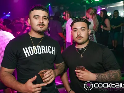 A professional photo of guests enjoying themselves at Cocktails Nightclub from our gallery.