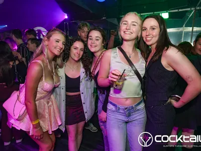 A professional photo of guests enjoying themselves at Cocktails Nightclub from our gallery.