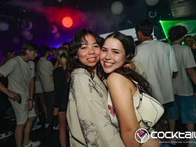 A professional photo of guests enjoying themselves at Cocktails Nightclub from our gallery.