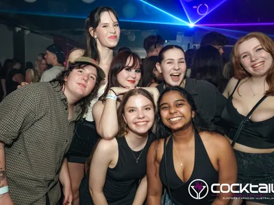 A professional photo of guests enjoying themselves at Cocktails Nightclub from our gallery.