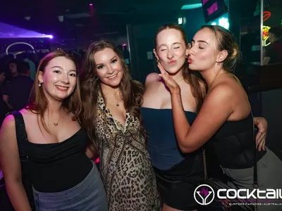 A professional photo of guests enjoying themselves at Cocktails Nightclub from our gallery.