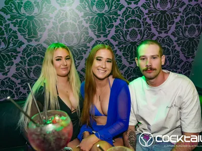 A professional photo of guests enjoying themselves at Cocktails Nightclub from our gallery.