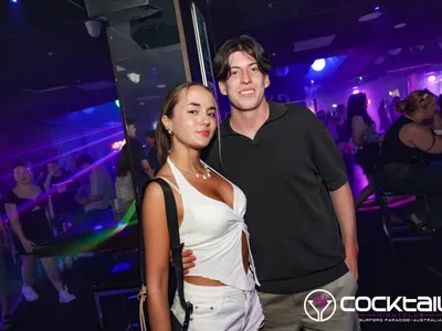 A professional photo of guests enjoying themselves at Cocktails Nightclub from our gallery.