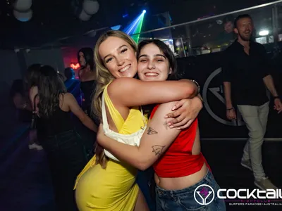 A professional photo of guests enjoying themselves at Cocktails Nightclub from our gallery.