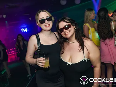 A professional photo of guests enjoying themselves at Cocktails Nightclub from our gallery.