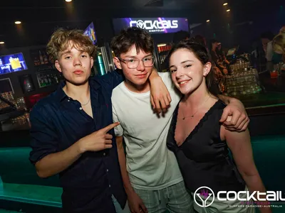 A professional photo of guests enjoying themselves at Cocktails Nightclub from our gallery.