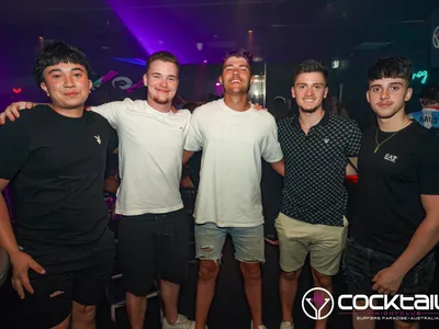 A professional photo of guests enjoying themselves at Cocktails Nightclub from our gallery.