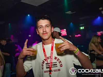 A professional photo of guests enjoying themselves at Cocktails Nightclub from our gallery.