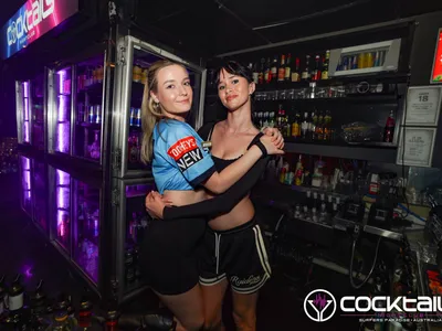 A professional photo of guests enjoying themselves at Cocktails Nightclub from our gallery.