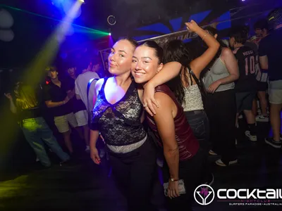 A professional photo of guests enjoying themselves at Cocktails Nightclub from our gallery.