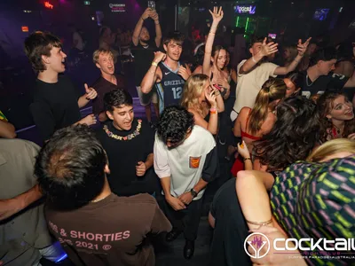 A professional photo of guests enjoying themselves at Cocktails Nightclub from our gallery.